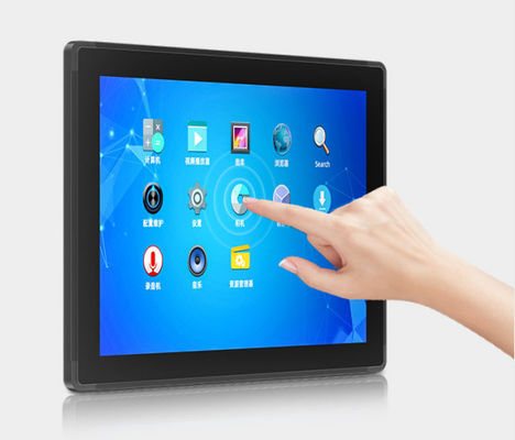 Eingebetteter Android-Platte industrieller PC IP65 Kiosk-Wand-Berg-Touch Screen PC