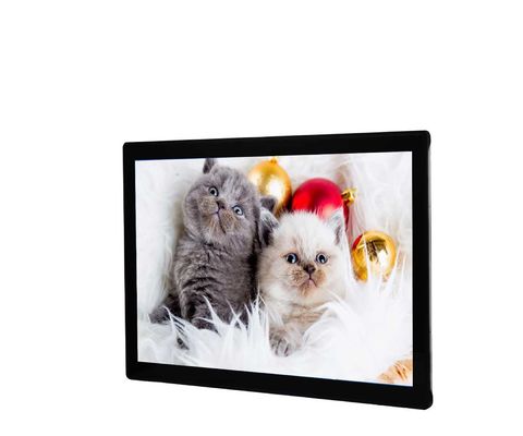 Überwacht wasserdichter Touch Screen ODM kapazitiven Noten-Monitor OSD Linux