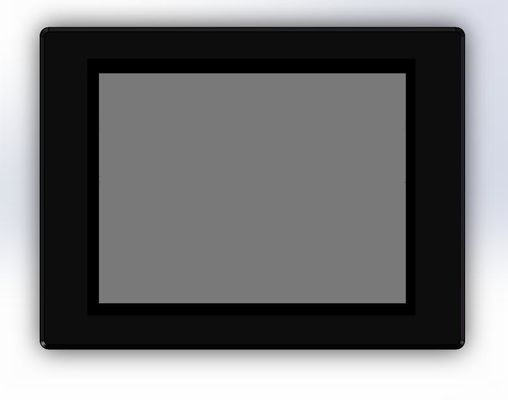 Des 10,4 Zoll-kapazitive Bildschirm- an der Wand befestigte LCD Platte Monitor USBs TFT
